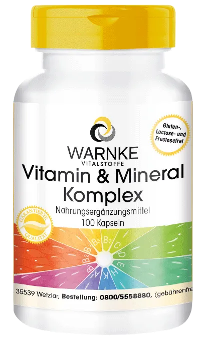 Complejo de vitaminas y minerales Complejo de vitaminas y minerales
