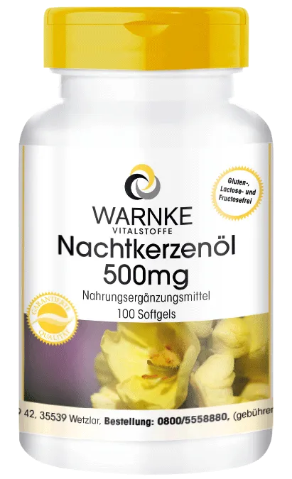 Aceite de onagra 500mg - prensado en frío Aceite de onagra 500mg - prensado en frío