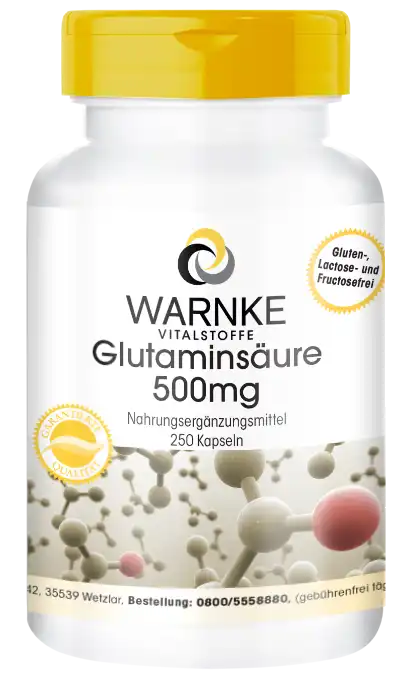 Ácido glutámico 500mg Ácido glutámico 500mg