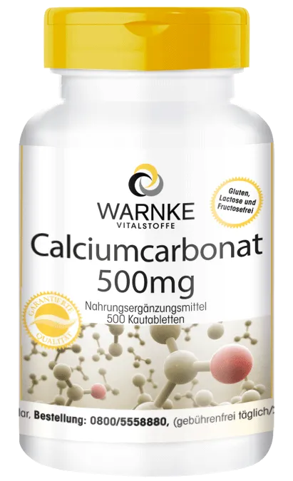 Calciumcarbonat 500mg 500 Kautabletten Calciumcarbonat 500mg 500 Kautabletten