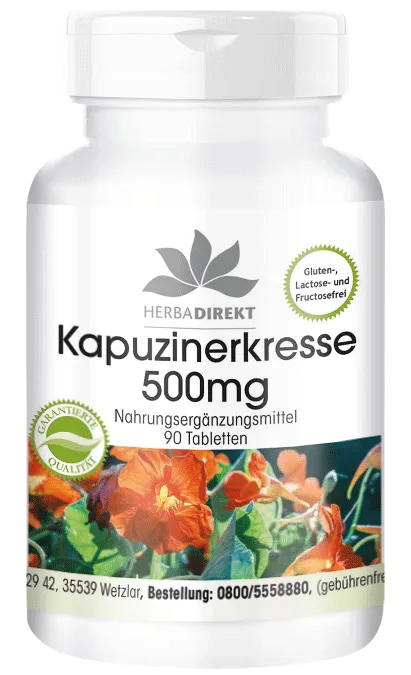 Kapuzinerkresse 500mg