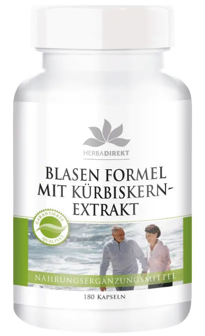 Blasenformel mit Kürbiskern-Extrakt