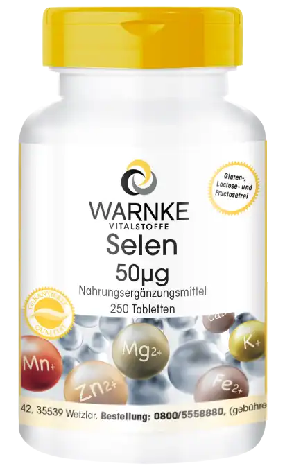 Selen 50µg 250 Tabletten