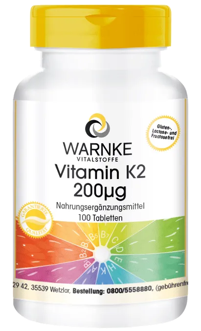 Vitamin K2 200µg 100 Tabletten Vitamin K2 200µg 100 Tabletten