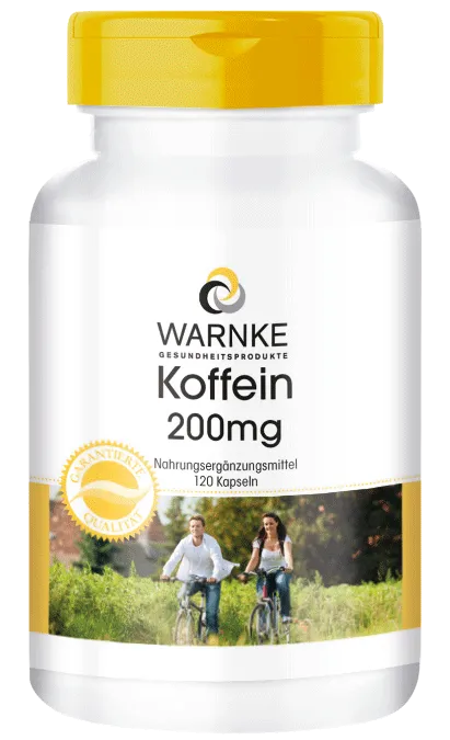 Koffein 200mg 120 Kapseln