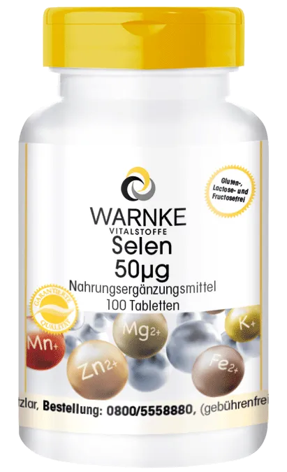 Selen 50µg 100 Tabletten