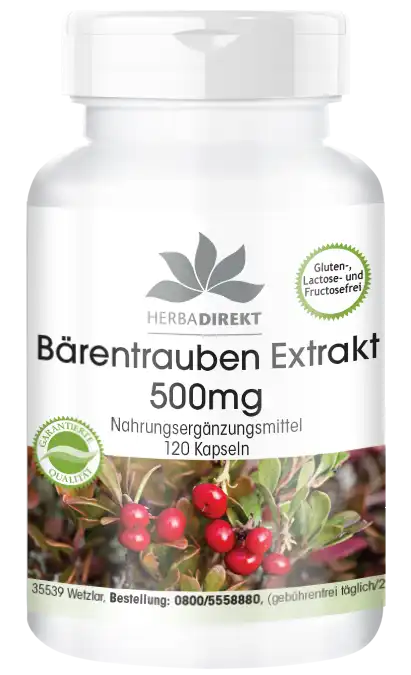 Bearberry Extract 500mg Bearberry Extract 500mg