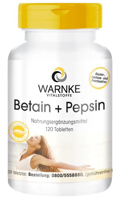 Bétaïne + Pepsine Bétaïne + Pepsine
