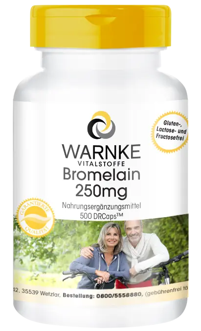 Bromelain 250mg ( 600 F.I.P.) 500 DrCaps