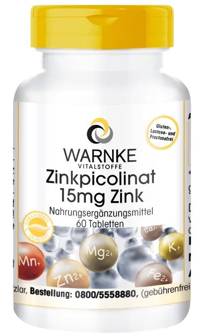 Zinkpicolinat 15mg Zink Zinkpicolinat 15mg Zink