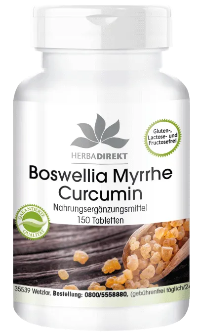 Boswellia Myrrhe Curcumin