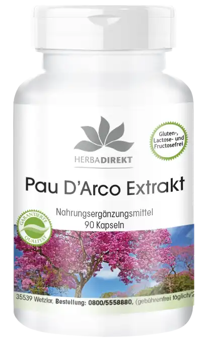 Lapacho Extrakt Pau d'Arco 500mg Rindenextrakt