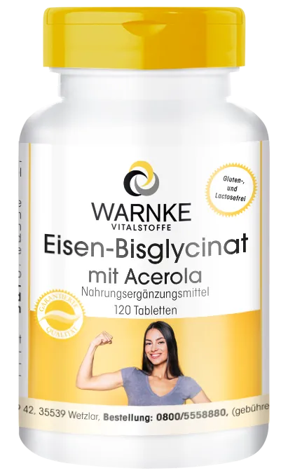 Eisen-Bisglycinat mit Acerola